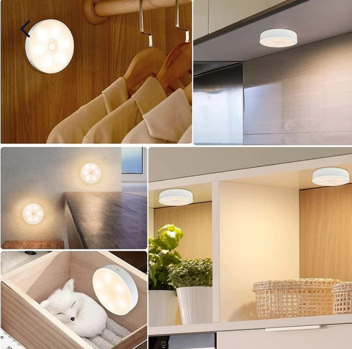 LED Wireless Motion Sensor Night Light